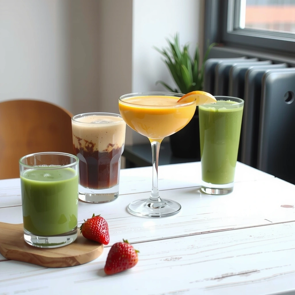 Dairy-free beverages and smoothies